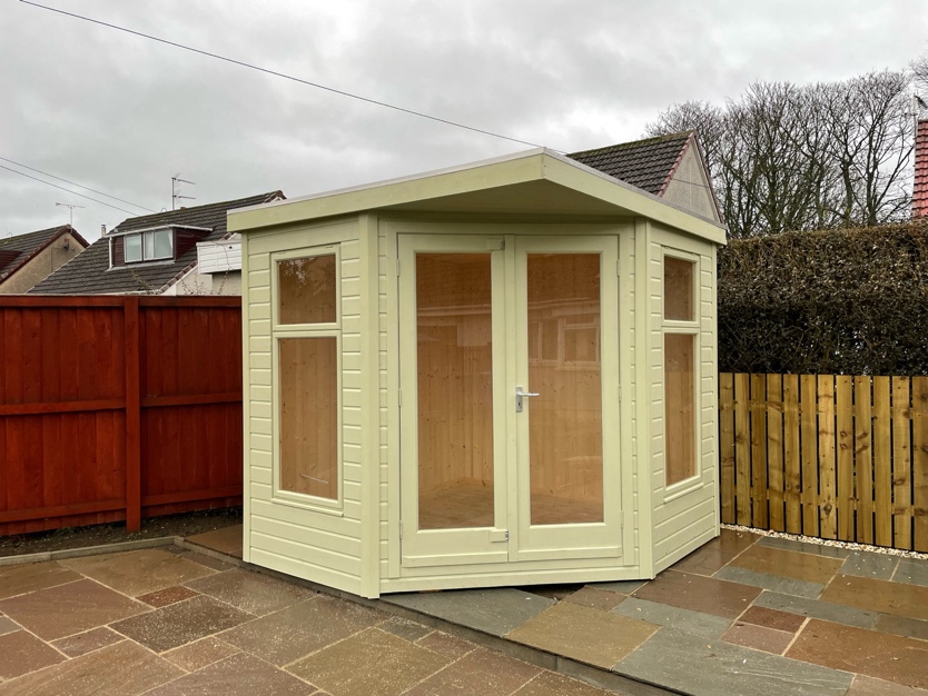 8x8 corner summerhouse