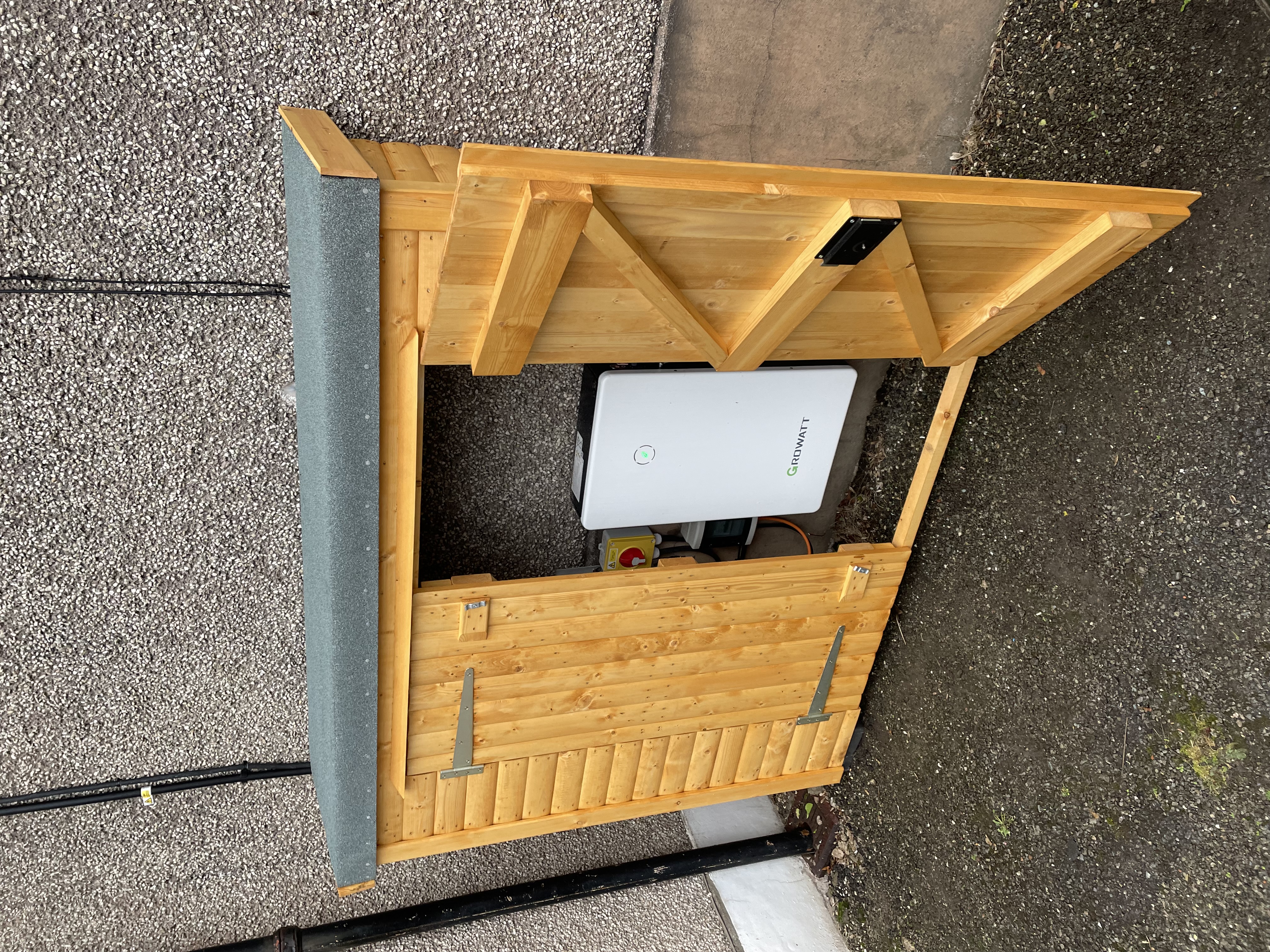 Solar equipment enclosure